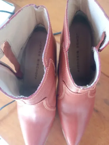 Bota Jorge Bischoff em couro nº 38 - Original - Leia a descrição