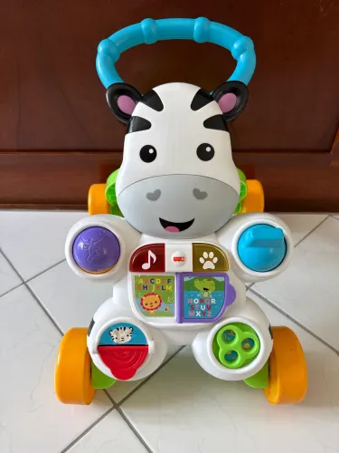 Zebra apoiador Fisher Price