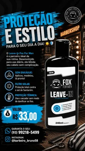 Leave-In Fox For Men