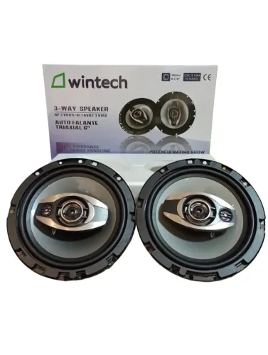 Par Alto Falante 6 Polegads 80w Rms 