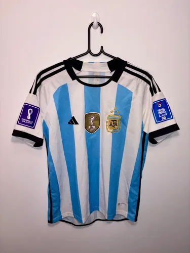 Camisa da Seleção da Argentina Copa do Mundo de 2022 - Retrô 
