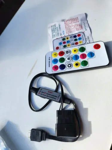 Kit controladora de Argb com controle
