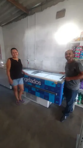 ILHA DUPLA AÇÃO 2 METROS 568 LITROS COM ILUMINAÇÃO DE LED FRICON