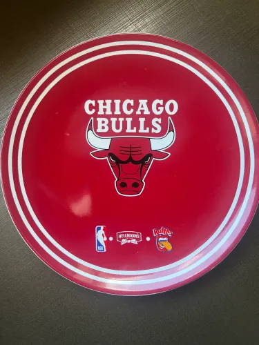 Prato Chicago Bulls Basquete NBA - Hellmanns - Coleção
