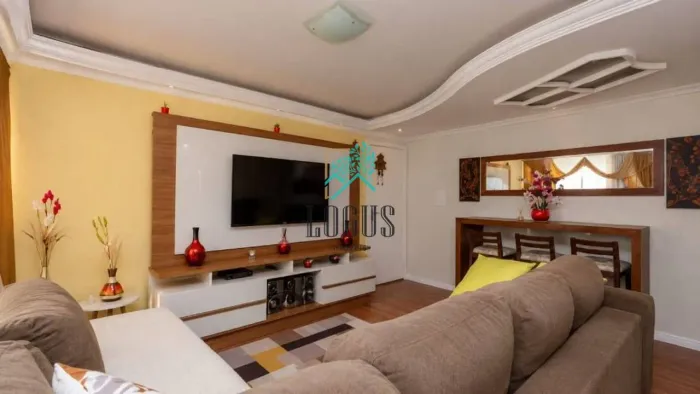 Apartamento IMPECÁVEL, fino acabamento com 55m² composto por 2 dormitórios, à venda por R$