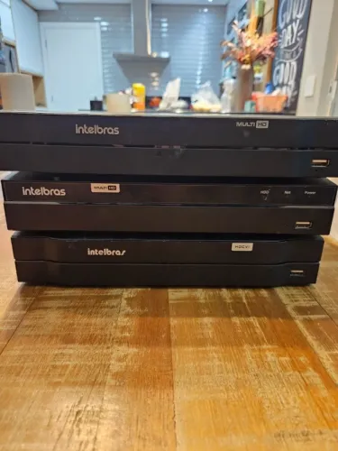Kit 03 DVRs Intelbras 16 Canais + Câmeras de Segurança | MHDX 1316, MHDX 1116 e HDCVI 1016
