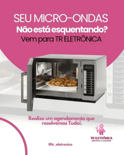 MANUTENÇÃO EM MICRO-ONDAS COM GARANTIA