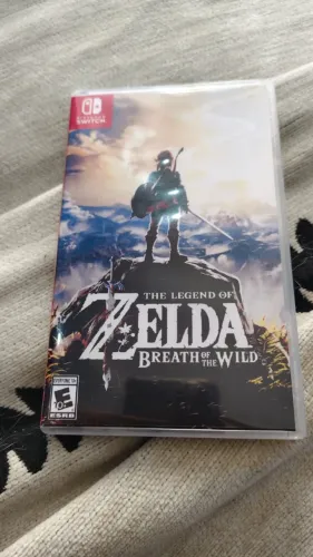 Jogo The Legend of Zelda Breath of the Wild BOTH Nintendo Switch midia fisica fisico