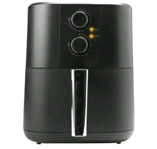 Fritadeira Airfryer 3.7 litros 1200w preta Antiaderente