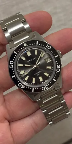 Seestern S404 diver homage Seiko 62mas
