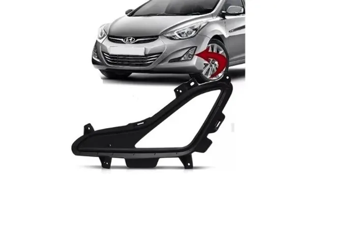 Grade Milha Com Furo Hyundai Elantra 2014 2015 2016 Esquerdo