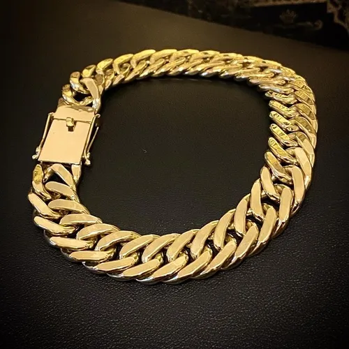 Pulseira em ouro 18k 750 75 gramas