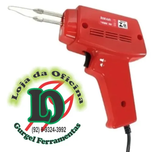 Pistola Ferro Solda Estanho Hikari Fire 100 127v