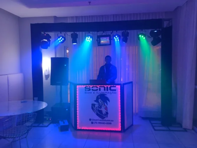 Som, iluminação, boate, DJ, casamento, aniversário, luz