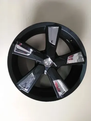 Roda aro 17 mangels air force 5x100 17x7 et40 preta cromada