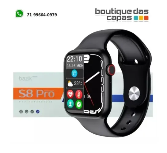 relogio Smartwatch S8 Pro Series 8 Relógio unisex