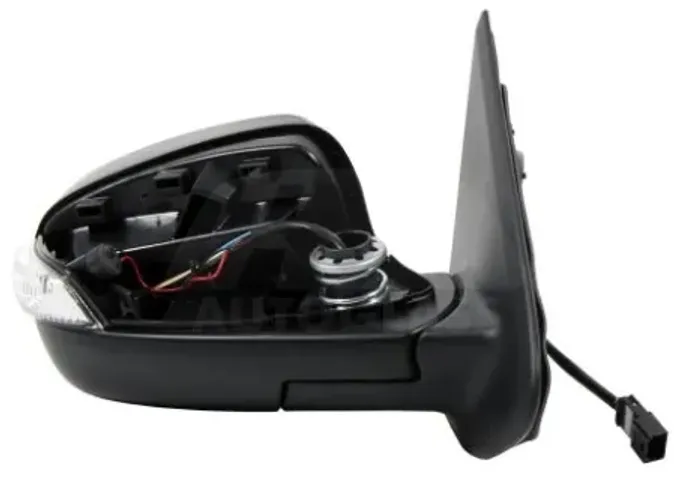 Retrovisor Renault Logan Externo Direito Passageiro Elétrico 2014 a 2023 Preto
