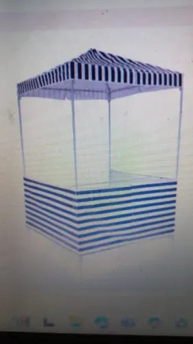 Barraca desmontavel para venda ambulante novinha!!