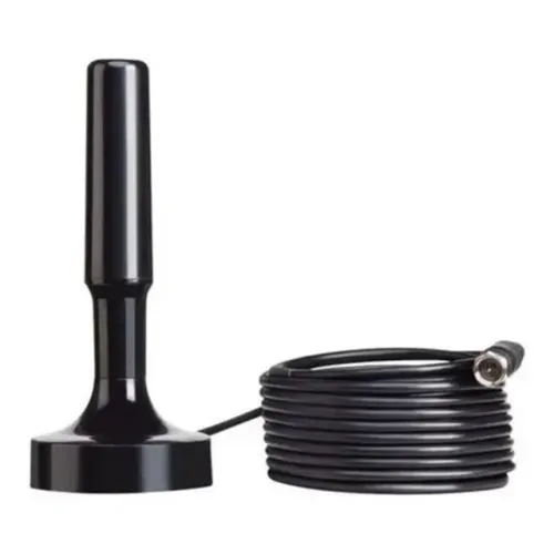Antena Digital Amplificada HDTV/UHF/VHF Interna e Externa 5 Metros