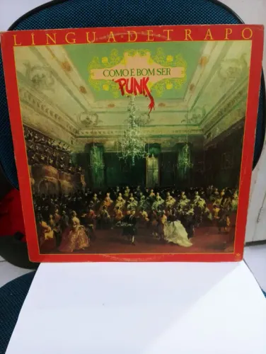 LP Lingua de Trapo Como é Bom Ser Punk Raro