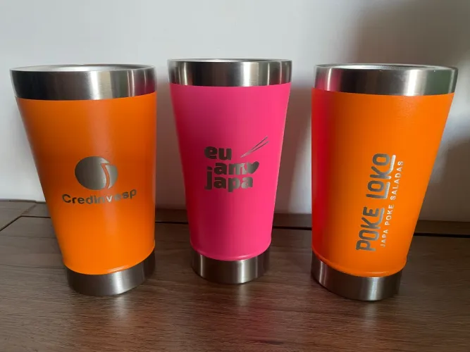 Copo Térmico personalizado Gravação à laser