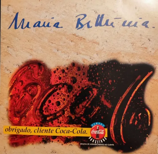 Vinil Maria Bethânia, cliente coca-cola 1993