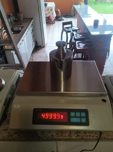Balança Marte com bateria ac10k 10kg X 0,1g 
