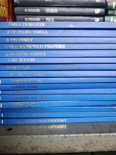 Coleção educadores 18 volumes