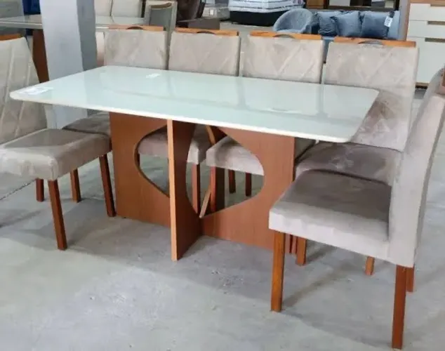 Mesa de jantar 6 cadeiras de Madrid - ENTREGA EM ATÉ 24 HORAS !!!