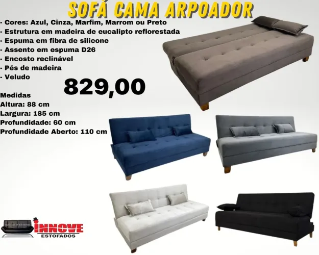 Sofá cama luxo Arpoador ENTREGA HOJE !!!