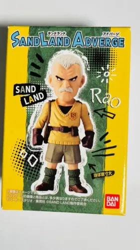 Sandland Adverge - miniatura do RAO do Anime de Akira Toriyama - Altura 5 cm - boneco