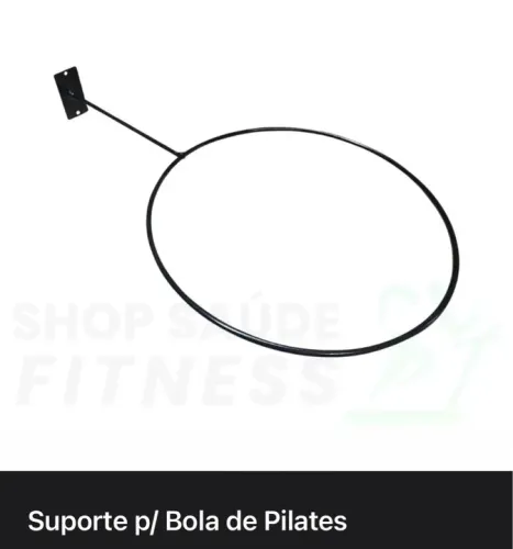 Suporte para bola de pilates 