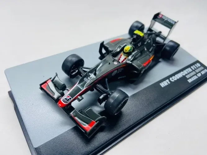Lendas Brasileiras Do Automobilismo - Hrt Cosworth F110 Bruno Senna + Fascículo