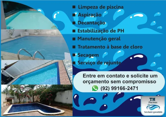 Limpeza de piscina