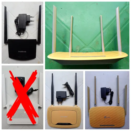 Roteadores Wireless - Link One e TP-Link 2,4/5g (Funcionando perfeitamente)