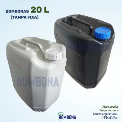 Bombona 20 Litros - Econômica (Galão/Tonel/Tambor)