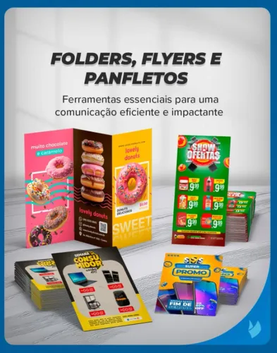 Panfletos 1000 und. Aparecida de Goiânia, Setor Tiradentes