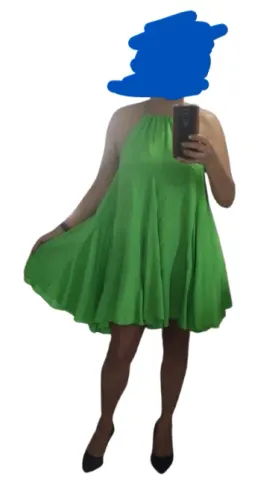 Vestido verde PROMOÇÃO BLACK FRIDAY ANTECIPADA
