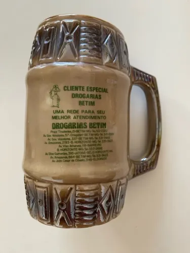 Caneca Antiga Drogarias Betim