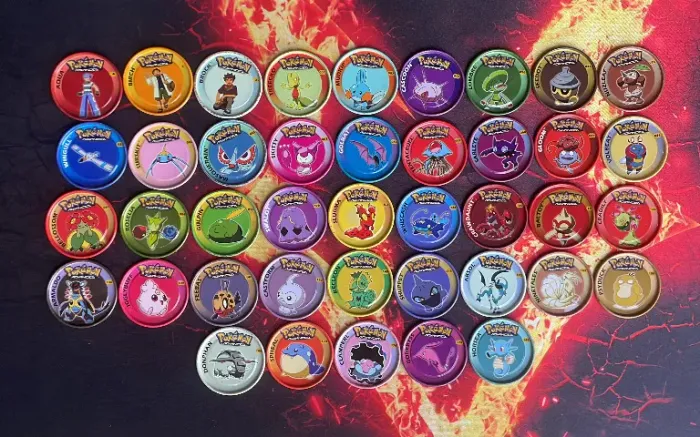 Tazos Pokémon Advanced Metal Panini(41UND)
