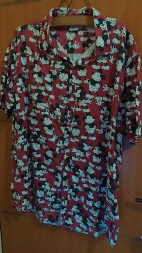 Camisa Mickey Mouse Vermelha