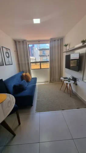 Lindo apartamento com 01 quartos, mobiliado no Aeroporto para locação 