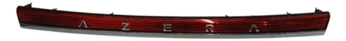 Moldura Luz Placa Porta-Malas Azera 2011 2012 Vermelho