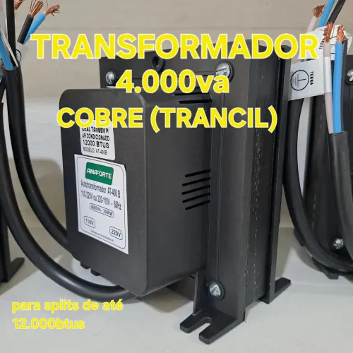 Transformador 4.000va Cobre 