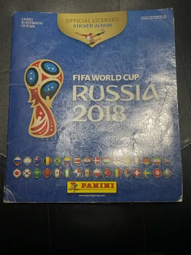 Álbum de Figurinhas Copa do Mundo 2018 - Completo