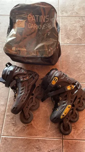 Patins Darkness freestyle Oxer abec 7