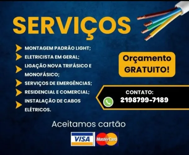 Eletricista padrão light 