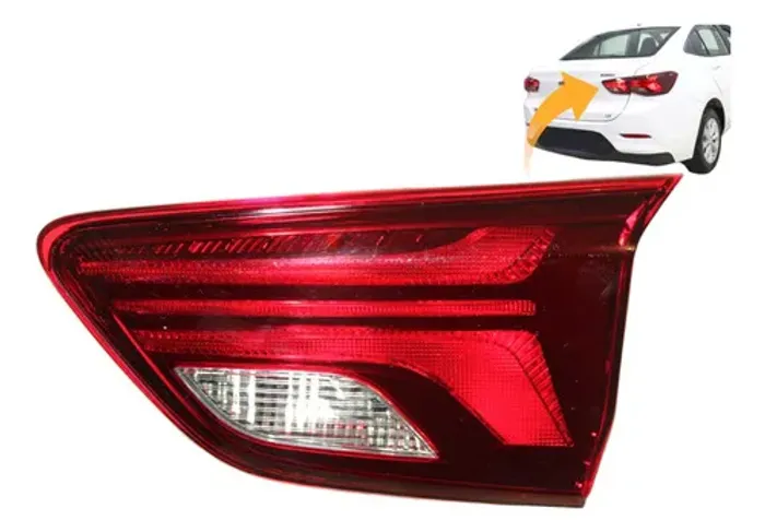 Lanterna Traseira Onix Sedan Plus Tampa Lado Direito Sem Led Direito