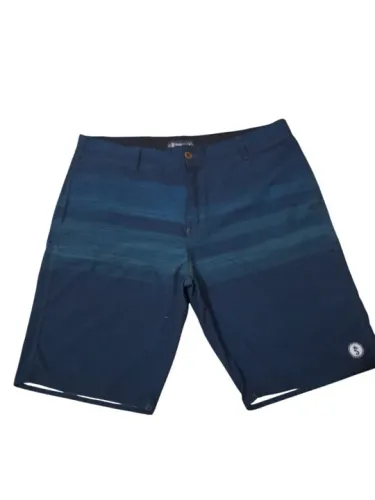 Bermuda de Praia Masculino Azul
