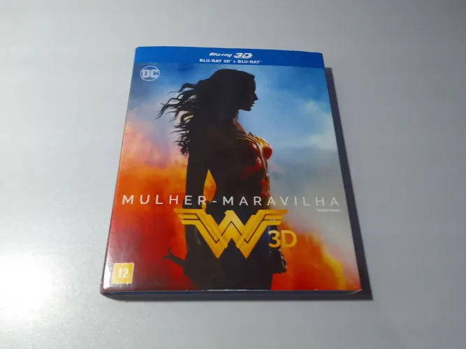Blu-Ray Mulher Maravilha - Blu-Ray 3D + Blu-Ray